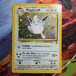 Wigglytuff 19/130 Base Set 2 Holo Pokemon Card - Image 1