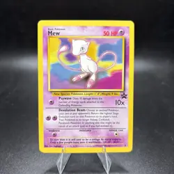 Pokemon TCG: MEW #8 2000 WotC Pokemon League Black Star Promo NM/LP -j - Image 1
