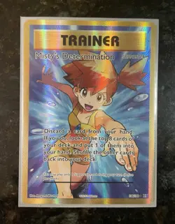 The Pokemon Company Misty's Determination Full Art Holo Ultra Rare Eng 108/108 - Image 1
