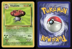 Vileplume 31/64 Jungle Unlimited HP/DMG Pokemon - Image 3