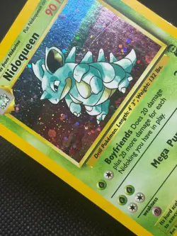 2000 Pokemon TCG Card Base Set 2 Nidoqueen 12/130 Holo Rare - Image 4