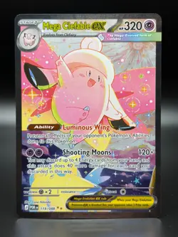 NM Pokemon Mega Clefable ex 119/088 Perfect Order EN. 125 - Image 1