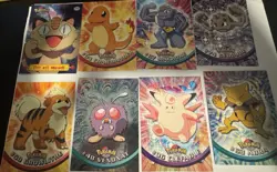 Vintage 1998-2000 Topps Pokemon TV & Movie Animation Card Lot (75 Cards) - Image 4