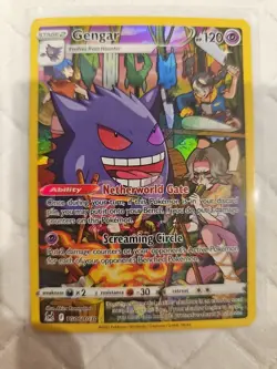 Gengar TG06/TG30 Swsh11: Lost Origin Trainer Gallery Holo NM Pokemon Card - Image 1