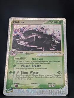 Muk ex 96/97 Dragon Holo Ultra Rare Pokemon TCG Nintendo vintage MP+ - Image 3