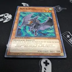 Black Ptera SBTK-EN020 1st Edition Speed Duel NM Near Mint Yu-Gi-Oh! Card - Image 3