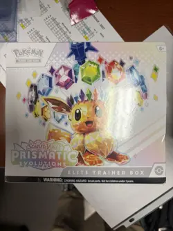 Pokemon Prismatic Evolutions ETB Elite Trainer Box Brand New Factory Sealed - Image 1