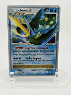 Empoleon Lv X Pokemon Diamond & Pearl Black Star Promo #DP11 2007 - Image 1