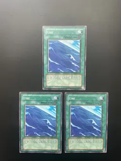 Yugioh Umi DB1-EN112 Unlimited Edition Common LP/MP X3 - Image 1
