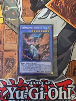 YUGIOH THE DRAGON THAT DEVOURS THE DOGMA CH01-EN041 SECRET 1ST ED NM - Image 1