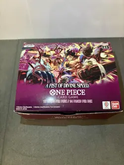One Piece TCG: OP11 A Fist Of Divine Speed Booster Box - Brand New - Unsealed - Image 1