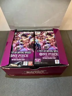 One Piece TCG: OP11 A Fist Of Divine Speed Booster Box - Brand New - Unsealed - Image 2