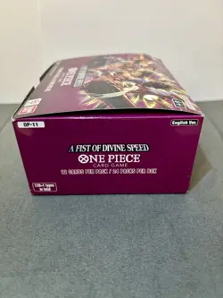 One Piece TCG: OP11 A Fist Of Divine Speed Booster Box - Brand New - Unsealed - Image 4
