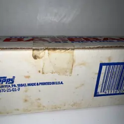 1987 Topps Baseball Complete 792 Card Factory Set Sealed - Image 3