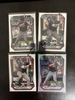 Owen Carey And Eric Hartman - 4 Card 2026 Bowman Lot - Image 1