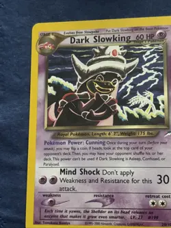 Dark Slowking 20/105 Neo Destiny Unlimited Rare Card Near Mint - Image 2