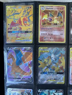 360 RARE LOT Pokemon Card Binder Moltres & Zapdos & Articuno Charizard Pikachu - Image 3