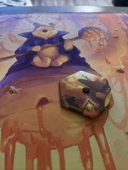 Disney Lorcana League Lore Counter/Dial - Circle Of Life Fabled Lion King - Image 1