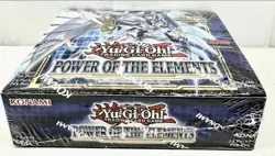 Yu-Gi-Oh! TCG Power of the Elements 1st Edition Box - New Sealed Konami - Image 2