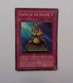 Statue of the Wicked 1st Edition (PGD-046, 1st Ed, Lightly Played / LP) Yugioh - Image 1