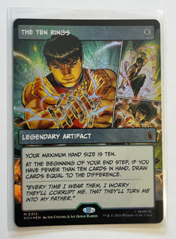 MTG – Marvel Super Heroes – The Ten Rings Borderless Foil - Mythic 0313 - Image 1