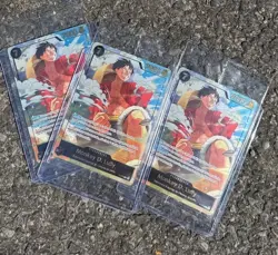 Monkey D. Luffy Japan Expo Promo P-075 One Piece Card FRENCH EXCLUSIVE Sealed Uk - Image 1