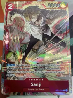 OPTCG Sanji (Premium Card Collection - Best Selection Vol. 6) ST21-003 ENGLISH - Image 1