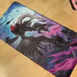 Darkrai Rubber Playmat Play Mat Tcg Trading Card Game Pokemon Mouse Pad Desk pc - Image 1