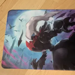 Darkrai Rubber Playmat Play Mat Tcg Trading Card Game Pokemon Mouse Pad Desk pc - Image 2
