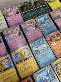 (30) EEVEE CARDS LOT VTG HOLO GLACEON LEAFEON ESPEON JOLTEON EVOLUTION - Image 5