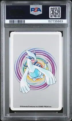 2000 POKEMON SILVER VERSION PLAYING CARDS 8 OF HEARTS #122 MR. MIME PSA 10 - Image 2