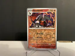 Houndoom 034 2023 Pokemon Scarlet & Violet Reverse Holo Card NM+ - Image 1