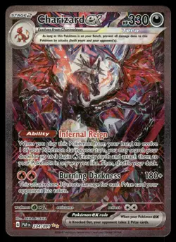Pokemon Cards Charizard ex 234/091 Holo Paldean Fates NM - Image 1