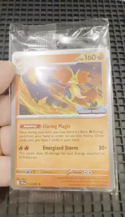Delphox 013/086 Stamped Promo Card New Sealed Pokemon Chaos Rising - Image 2