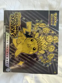 Pokemon TCG Scarlet & Violet Surging Sparks ETB Elite Trainer Box New Sealed - Image 1