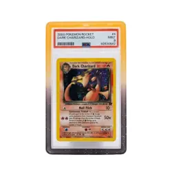 PSA 9 Dark Charizard Holo #4 Team Rocket 2000 English Pokemon - Image 1