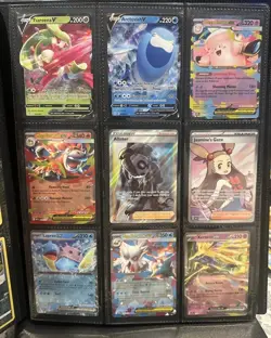 Vintage Pokemon Binder Collection Lot of 100+ Cards WOTC Holos, Mid Era And Mod - Image 3