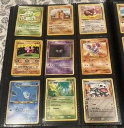 Vintage Pokemon Binder Collection Lot of 100+ Cards WOTC Holos, Mid Era And Mod - Image 4