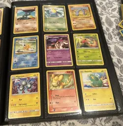 Vintage Pokemon Binder Collection Lot of 100+ Cards WOTC Holos, Mid Era And Mod - Image 5