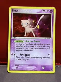 Pokemon Mew TCG 4/17 Pop Series Promos Holo Rare Card - Image 1