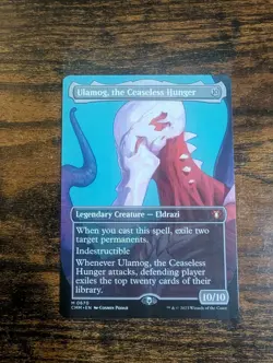 Ulamog The Ceaseless Hinger Borderless Nonfoil Card #0670 MTG Eldrazi - Image 1