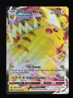 Pikachu VMAX SWSH286 SWSH: Sword & Shield Promo Cards Holo Near Mint - Image 1