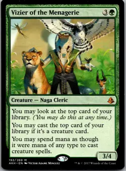 Vizier of the Menagerie 192 Mythic Amonkhet Magic: The Gathering Lightly Played - Image 1