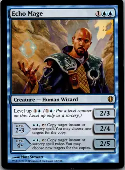 Echo Mage 43 Rare Commander 2013 Magic: The Gathering Lightly Played - Image 1