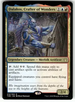 Dalakos, Crafter of Wonders 212 Rare Theros Beyond Death Magic: The Gathering NM - Image 1