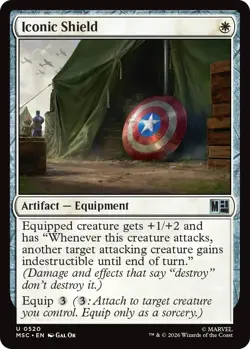 Iconic Shield - 520 - Commander: Marvel Super Heroes - Image 1