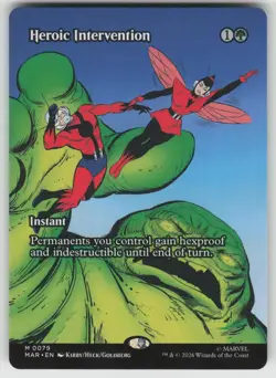 Heroic Intervention (0079) (Borderless) 79 Marvel Universe Eternal-Legal Magic: - Image 1