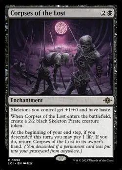 Corpses of the Lost - Foil LCI NM MTG - Image 1
