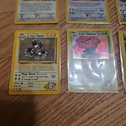 🔥🔥Pokemon Card Lot 6, Vintage Holos, Fossil, Jungle, Dragonite, Zapdos - Image 3