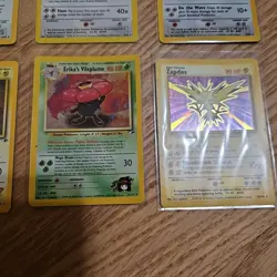 🔥🔥Pokemon Card Lot 6, Vintage Holos, Fossil, Jungle, Dragonite, Zapdos - Image 4